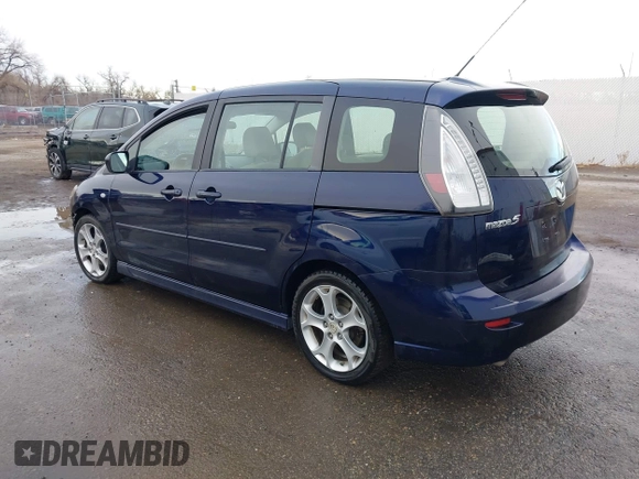 2009 Mazda 5 Sport with VIN JM1CR29L890356690, listed as a IAAI auction lot 41169351 with 118,582 mi miles and . Bid and sale history available at DreamBid. Image 3.