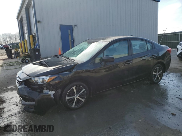 2022 Subaru Impreza Premium with VIN 4S3GKAV6XN3604818, listed as a Copart auction lot 48315675 with 86,660 mi miles and Salvage title. Bid and sale history available at DreamBid. Image 1.