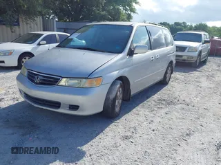 2002 Honda Odyssey EX z VIN 5FNRL18662B024093, wystawiony jako IAAI lot #42225962 z przebiegiem 333 283 mil mil oraz . Historia ofert i sprzedaży dostępna na DreamBid. Obrazek 2.