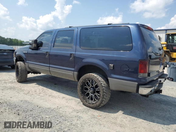2004 Ford Excursion Special Serv z VIN 1FMSU41P04EB42532, wystawiony jako Copart lot #63594815 z przebiegiem 209 937 mil mil oraz Czysty tytuł • Clean title. Historia ofert i sprzedaży dostępna na DreamBid. Obrazek 2.