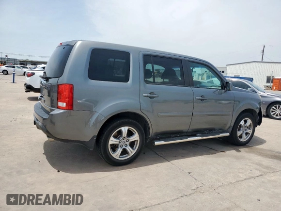 2012 Honda Pilot EX-L with VIN 5FNYF4H54CB057929, listed as a Copart auction lot 56916425 with 122,834 mi miles and Clean title. Bid and sale history available at DreamBid. Image 3.