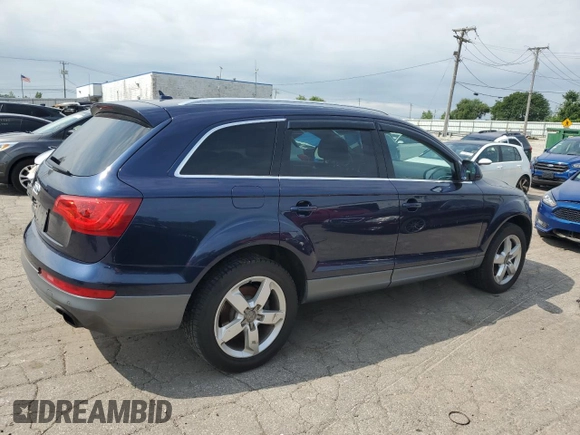 2013 Audi Q7 Premium Plus with VIN WA1LGAFE6DD010512, listed as a Copart auction lot 65572335 with 195,066 mi miles and Clean title. Bid and sale history available at DreamBid. Image 3.