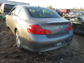 2012 Infiniti G25 Sedan x with VIN JN1DV6AR3CM862647, listed as a IAAI auction lot 41533284 with 198,131 mi miles. Bid and sale history available at carsss.com. Image 3.
