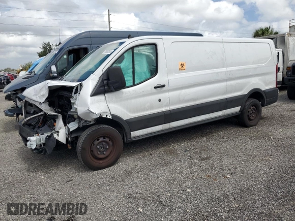 2023 Ford Transit with VIN 1FTBW1YK2PKA34278, listed as a Copart auction lot 70007844 with 42,896 mi miles and Salvage Title. Bid and sale history available at DreamBid. Image 1.
