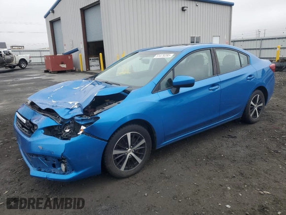 2020 Subaru Impreza Premium с VIN 4S3GKAD65L3605213, выставлен на аукционе Copart как лот 51479285 с пробегом 42 578 миль миль и Списание • Salvage title. История ставок и продаж доступна на DreamBid. Изображение 1.