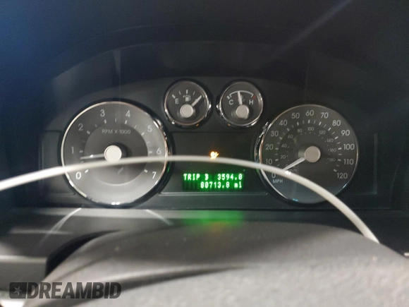 2007 Mercury Milan with VIN 3MEHM07Z67R606326, listed as a Copart auction lot 44405915 with 80,713 mi miles and Non repairable. Bid and sale history available at DreamBid. Image 9.