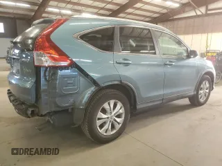 2013 Honda CR-V EX-L with VIN 5J6RM4H75DL045549, listed as a Copart auction lot 52205515 with 79,110 mi miles and Salvage Title. Bid and sale history available at carsss.com. Image 3.