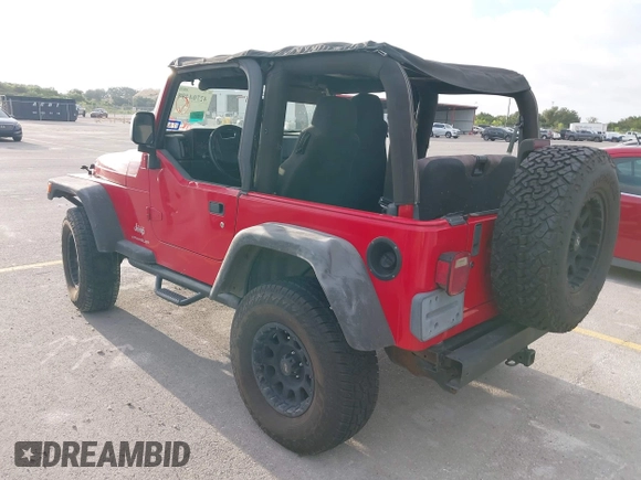 2003 Jeep Wrangler SE z VIN 1J4FA29113P323655, wystawiony jako IAAI lot #42704498 z przebiegiem 189 763 mil mil oraz . Historia ofert i sprzedaży dostępna na DreamBid. Obrazek 3.