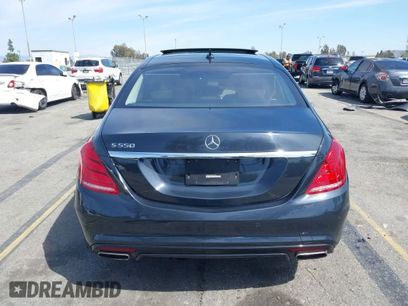 2016 Mercedes-Benz S 550 with VIN WDDUG8CB4GA227288, listed as a IAAI auction lot 41851012 with 71,752 mi miles and . Bid and sale history available at carsss.com. Image 16.