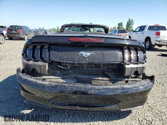 2018 Ford Mustang EcoBoost Premium with VIN 1FATP8UH4J5133507, listed as a Copart auction lot 55310735 with 93,492 mi miles and Salvage title. Bid and sale history available at DreamBid. Image 6.