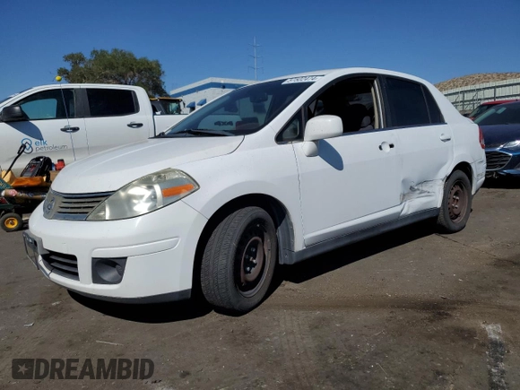 2009 Nissan Versa 1.8 S with VIN 3N1BC11E49L371066, listed as a Copart auction lot 57502474 with 157,127 mi miles and Salvage Title. Bid and sale history available at carsss.com. Image 1.