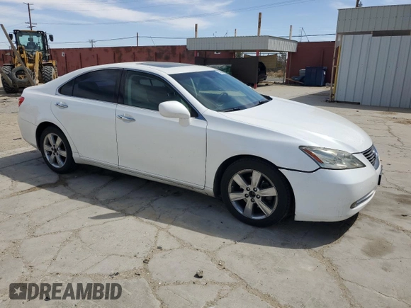 2007 Lexus ES 350 with VIN JTHBJ46G872011052, listed as a Copart auction lot 52993515 with 228,760 mi miles and Salvage Title. Bid and sale history available at carsss.com. Image 4.