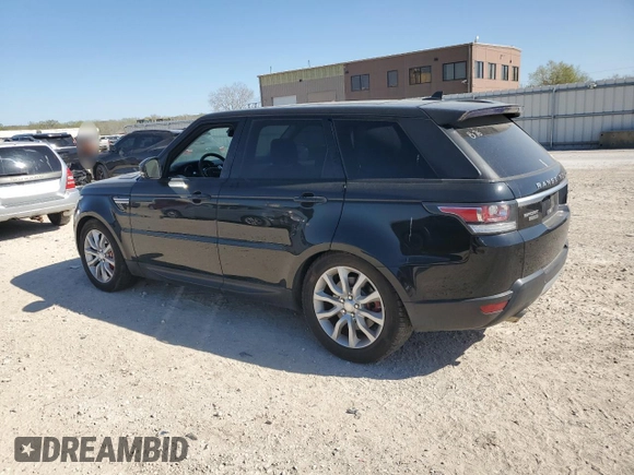 2015 Land Rover Range Rover Sport Supercharged with VIN SALWR2TF3FA536612, listed as a Copart auction lot 52978365 with 115,519 mi miles and Clean Title. Bid and sale history available at DreamBid. Image 2.
