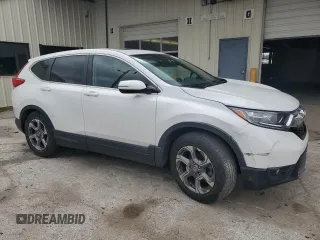 2019 Honda CR-V EX with VIN 2HKRW2H56KH674094, listed as a Copart auction lot 54145205 with Not Provided miles and Salvage Title. Bid and sale history available at DreamBid. Image 4.