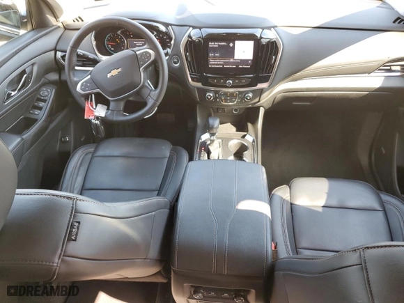 2021 Chevrolet Traverse LT Leather with VIN 1GNERHKW7MJ267963, listed as a Copart auction lot 51031185 with 32,460 mi miles and Salvage Title. Bid and sale history available at carsss.com. Image 8.