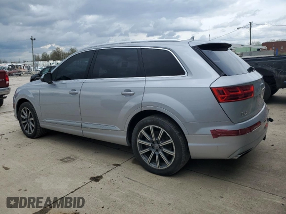 2017 Audi Q7 Premium Plus with VIN WA1LAAF76HD009093, listed as a Copart auction lot 53864075 with 179,241 mi miles and Clean Title. Bid and sale history available at carsss.com. Image 2.