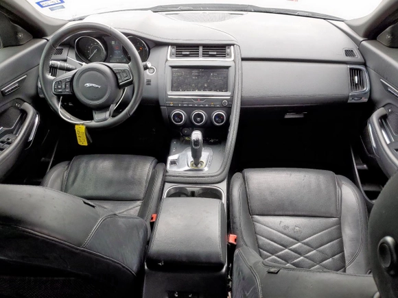 2019 Jaguar E-Pace SE with VIN SADFP2FX1K1Z35910, listed as a Copart auction lot 45399745 with 81,306 mi miles and Salvage Title. Bid and sale history available at DreamBid. Image 8.