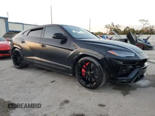 2019 Lamborghini Urus z VIN ZPBUA1ZL2KLA05616, wystawiony jako Copart lot #76865444 z przebiegiem 67 830 mil mil oraz Nie do naprawy. Historia ofert i sprzedaży dostępna na DreamBid. Obrazek 4.