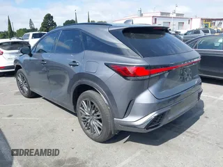2023 Lexus RX with VIN 2T2BCMEA0PC002691, listed as a IAAI auction lot 41692005 with 25,917 mi miles. Bid and sale history available at carsss.com. Image 3.