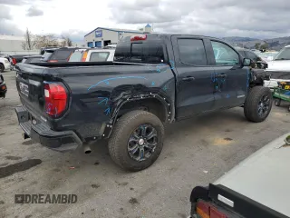 2023 GMC Canyon 2WD Elevation with VIN 1GTP5BEK8P1195517, listed as a Copart auction lot 43479755 with 21,633 mi miles and Salvage Title. Bid and sale history available at DreamBid. Image 3.