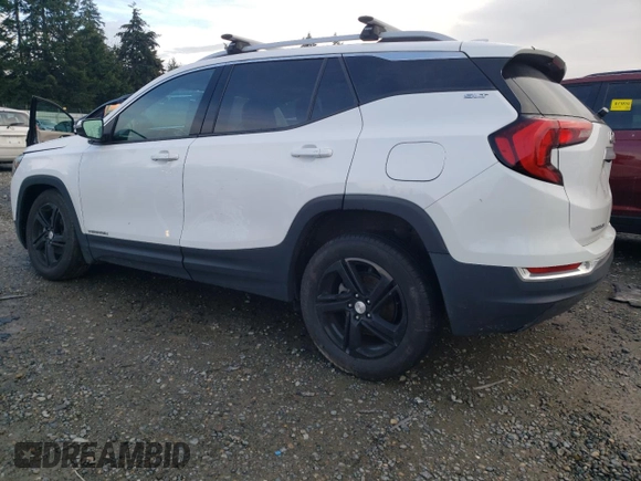 2018 GMC Terrain SLT with VIN 3GKALVEV3JL286898, listed as a Copart auction lot 87031804 with 112,185 mi miles and Salvage Title. Bid and sale history available at carsss.com. Image 2.