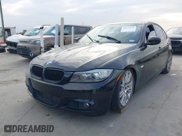 2011 BMW 3 Series 335i with VIN WBAPM5C51BE576626, listed as a IAAI auction lot 41678321 with 150,147 mi miles. Bid and sale history available at carsss.com. Image 17.
