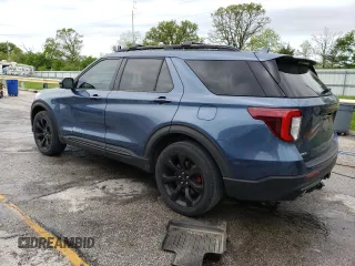 2020 Ford Explorer ST with VIN 1FM5K8GCXLGA07009, listed as a Copart auction lot 55667345 with 85,069 mi miles and Clean Title. Bid and sale history available at carsss.com. Image 2.