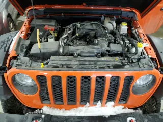 2023 Jeep Gladiator Rubicon with VIN 1C6JJTBG9PL581012, listed as a Copart auction lot 44512095 with 19,969 mi miles and Non repairable. Bid and sale history available at DreamBid. Image 11.