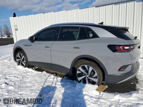 2022 Volkswagen ID.4 Pro S z VIN WVGUNPE22NP059678, wystawiony jako Copart lot #89314715 z przebiegiem 22 362 mil mil oraz Szkody całkowita. Historia ofert i sprzedaży dostępna na DreamBid. Obrazek 2.