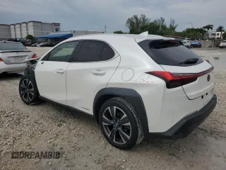 2021 Lexus UX 250h z VIN JTHP9JBH8M2048836, wystawiony jako Copart lot #63264695 z przebiegiem 23 280 mil mil oraz Szkoda całkowita • Salvage title. Historia ofert i sprzedaży dostępna na DreamBid. Obrazek 2.