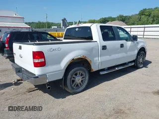 2008 Ford F-150 XLT with VIN 1FTPW14V28FB51861, listed as a IAAI auction lot 42802872 with 183,092 mi miles and . Bid and sale history available at DreamBid. Image 4.