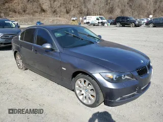 2008 BMW 3 Series 335xi with VIN WBAVD53548A285108, listed as a Copart auction lot 48532675 with 0 mi miles and Salvage Title. Bid and sale history available at carsss.com. Image 4.