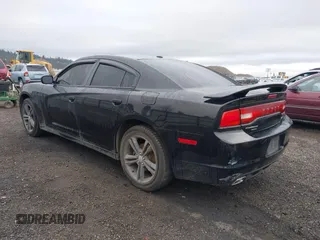 2014 Dodge Charger SXT with VIN 2C3CDXJG2EH243662, listed as a IAAI auction lot 41812674 with 114,108 mi miles. Bid and sale history available at carsss.com. Image 3.