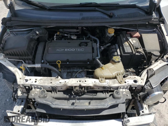 2013 Chevrolet Sonic LT with VIN 1G1JC5SH4D4164838, listed as a Copart auction lot 53611635 with 134,098 mi miles and Salvage Title. Bid and sale history available at DreamBid. Image 11.