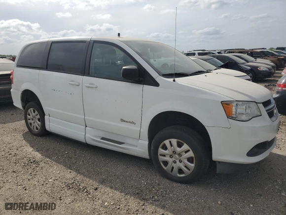 2018 Dodge Grand Caravan SE Plus with VIN 2C4RDGBG0JR308310, listed as a Copart auction lot 50752395 with 222,279 mi miles and Clean Title. Bid and sale history available at carsss.com. Image 4.