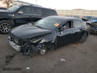 2021 Nissan Maxima SV with VIN 1N4AA6CV6MC512027, listed as a Copart auction lot 85997454 with 0 mi miles and Salvage Title. Bid and sale history available at carsss.com. Image 1.