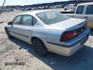 2004 Chevrolet Impala with VIN 2G1WF52E549173161, listed as a IAAI auction lot 42044407 with Not Provided miles. Bid and sale history available at carsss.com. Image 3.