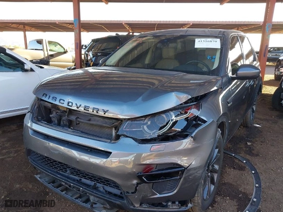2018 Land Rover Discovery Sport HSE with VIN SALCR2RX8JH752085, listed as a IAAI auction lot 41316870 with 59,918 mi miles. Bid and sale history available at carsss.com. Image 6.