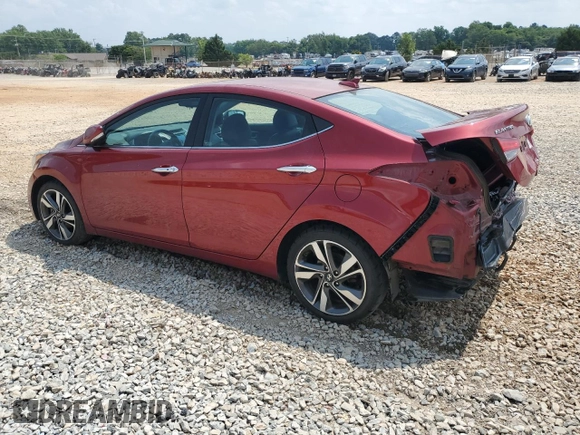 2014 Hyundai Elantra SE with VIN 5NPDH4AE4EH481375, listed as a Copart auction lot 58931095 with 187,303 mi miles and Salvage title. Bid and sale history available at DreamBid. Image 2.