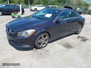 2014 Mercedes-Benz CLA-Class CLA 250 with VIN WDDSJ4EB4EN065876, listed as a IAAI auction lot 42029714 with 172,898 mi miles. Bid and sale history available at carsss.com. Image 2.