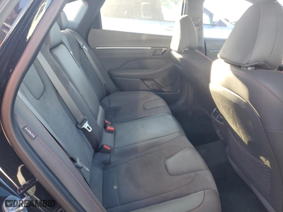 2021 Hyundai Sonata N Line with VIN 5NPEK4JC3MH130993, listed as a Copart auction lot 45271585 with 21,782 mi miles and Salvage Title. Bid and sale history available at carsss.com. Image 10.