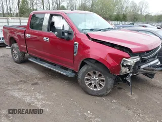 2017 Ford Super Duty F-250 SRW Lariat with VIN 1FT7W2B60HEE43855, listed as a IAAI auction lot 41972557 with 66,835 mi miles. Bid and sale history available at carsss.com. Image 1.