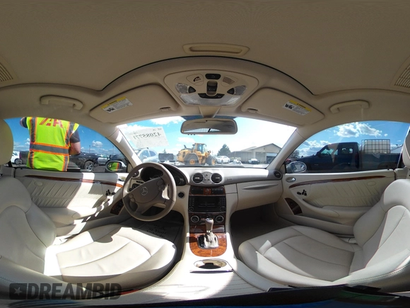 2008 Mercedes-Benz CLK 350 with VIN WDBTJ56H68F245431, listed as a IAAI auction lot 42085771 with 38,540 mi miles and . Bid and sale history available at DreamBid. Image 20.