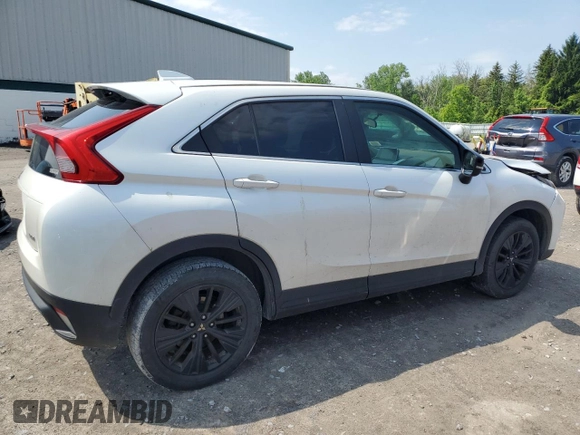 2020 Mitsubishi Eclipse Cross LE with VIN JA4AT4AA9LZ017562, listed as a Copart auction lot 60271085 with 168,453 mi miles and Salvage title. Bid and sale history available at DreamBid. Image 3.