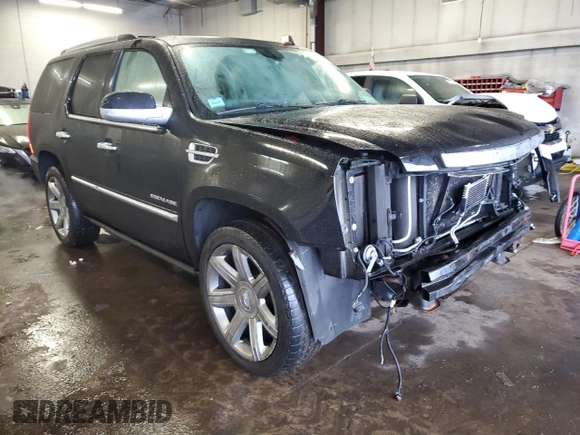 2013 Cadillac Escalade Platinum Edition with VIN 1GYS4DEF3DR360344, listed as a Copart auction lot 83553704 with 123,283 mi miles and Salvage Title. Bid and sale history available at carsss.com. Image 4.