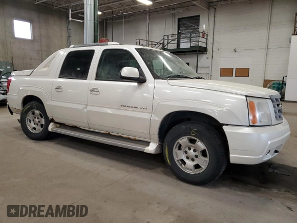 2005 Cadillac Escalade EXT z VIN 3GYEK62N55G229217, wystawiony jako Copart lot #49970435 z przebiegiem 191 379 mil mil oraz Szkoda całkowita • Salvage title. Historia ofert i sprzedaży dostępna na DreamBid. Obrazek 4.