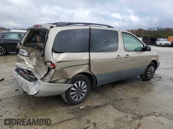 2003 Toyota Sienna CE with VIN 4T3ZF19C33U537521, listed as a Copart auction lot 81326624 with 241,591 mi miles and Salvage Title. Bid and sale history available at carsss.com. Image 3.