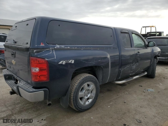 2009 Chevrolet Silverado 1500 LTZ with VIN 1GCEK39079Z194510, listed as a Copart auction lot 41853545 with 0 mi miles and Salvage Title. Bid and sale history available at carsss.com. Image 3.