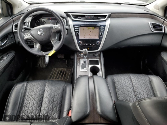 2020 Nissan Murano Platinum with VIN 5N1AZ2DS0LN113886, listed as a Copart auction lot 47242035 with 48,608 mi miles and Salvage title. Bid and sale history available at DreamBid. Image 8.