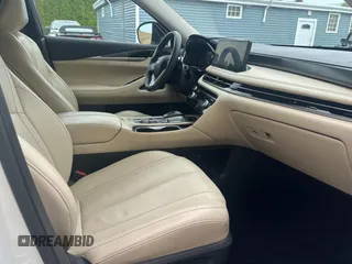 2022 Infiniti QX60 Luxe with VIN 5N1DL1FSXNC333458, listed as a Copart auction lot 61234555 with 63,665 mi miles and Clean title. Bid and sale history available at DreamBid. Image 5.
